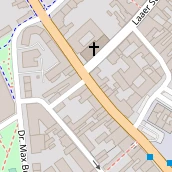 Restaurant auf Karte