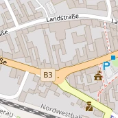 Restaurant auf Karte