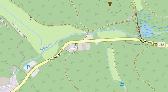 Restaurant auf Karte