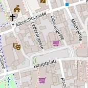 Restaurant auf Karte