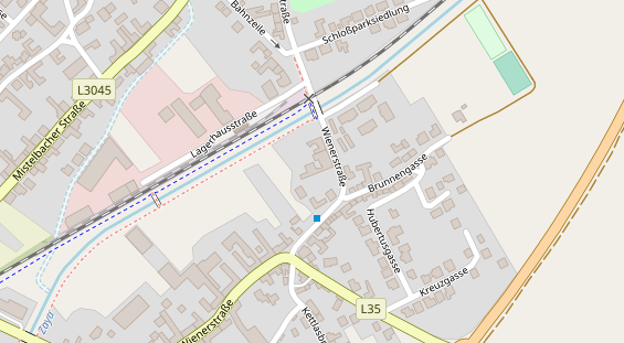 Restaurant auf Karte