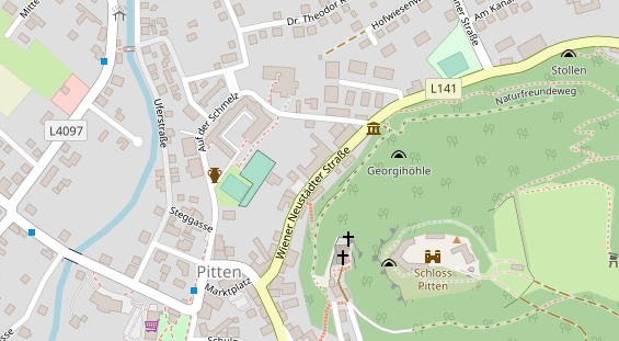 Restaurant auf Karte