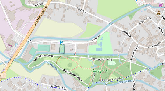 Restaurant auf Karte