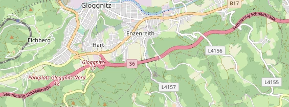 Restaurant auf Karte
