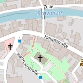 Restaurant auf Karte