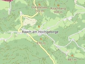 Restaurant auf Karte