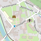 Restaurant auf Karte