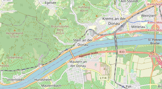 Restaurant auf Karte