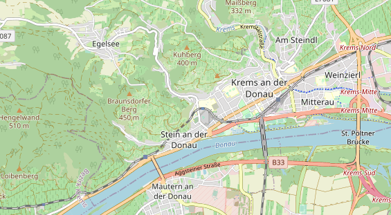 Restaurant auf Karte