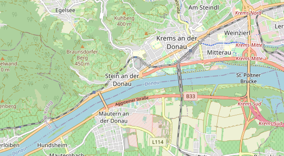 Restaurant auf Karte