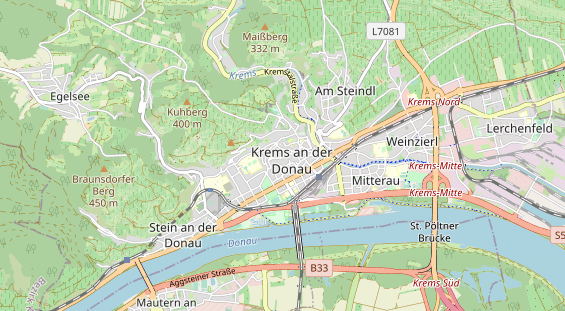 Restaurant auf Karte
