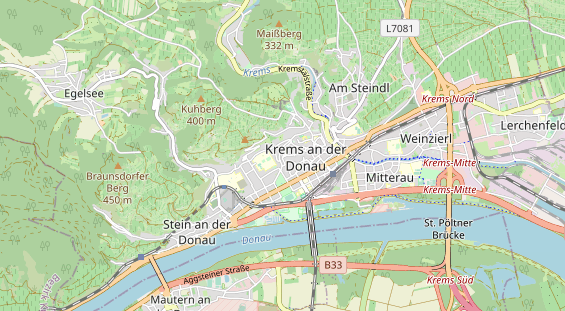 Restaurant auf Karte