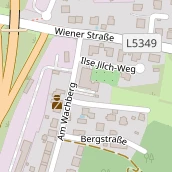 Restaurant auf Karte