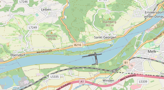 Restaurant auf Karte