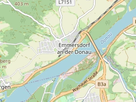 Restaurant auf Karte