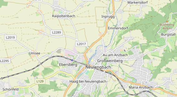 Restaurant auf Karte