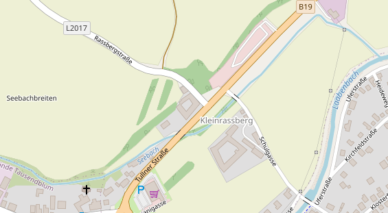 Restaurant auf Karte