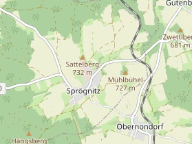 Restaurant auf Karte