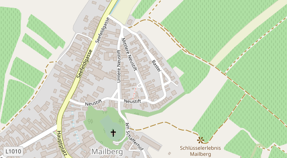 Restaurant auf Karte