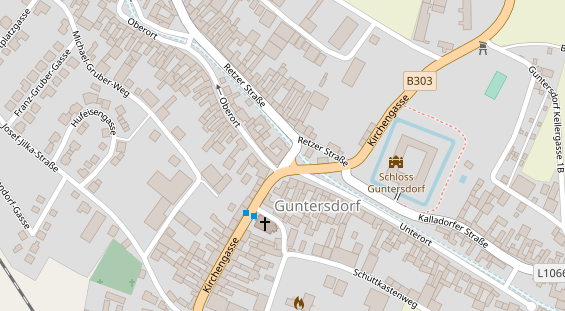 Restaurant auf Karte