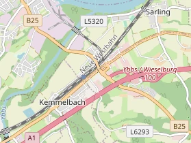 Restaurant auf Karte