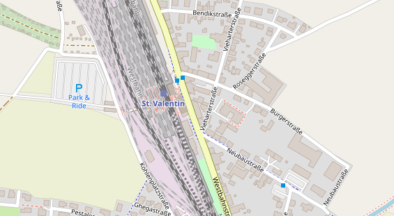 Restaurant auf Karte