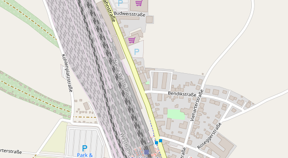 Restaurant auf Karte