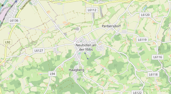 Restaurant auf Karte