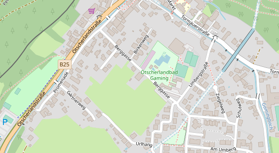 Restaurant auf Karte