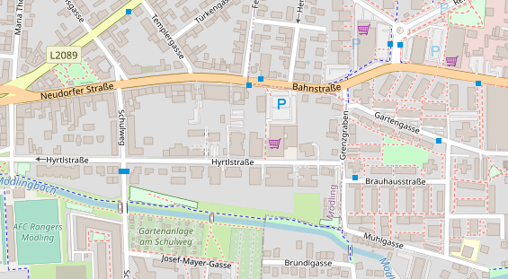 Restaurant auf Karte