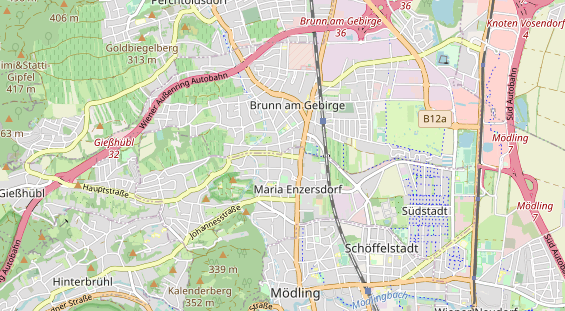 Restaurant auf Karte