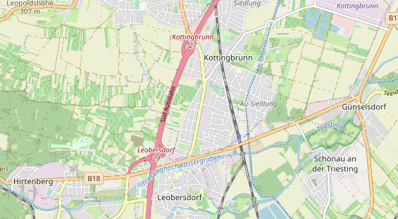 Restaurant auf Karte