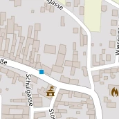 Restaurant auf Karte