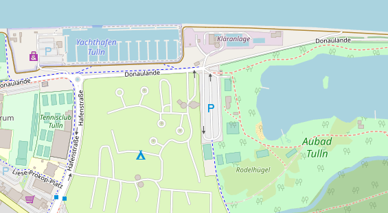 Restaurant auf Karte