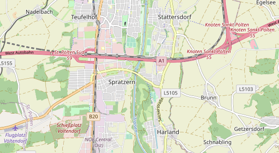 Restaurant auf Karte