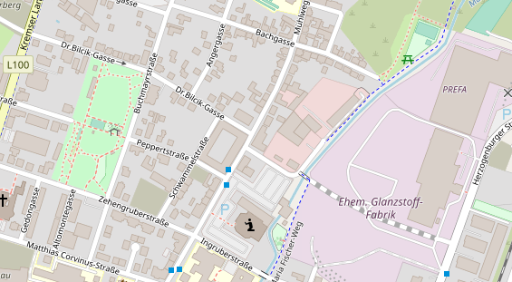 Restaurant auf Karte