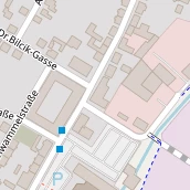 Restaurant auf Karte