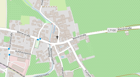 Restaurant auf Karte