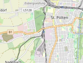 Restaurant auf Karte