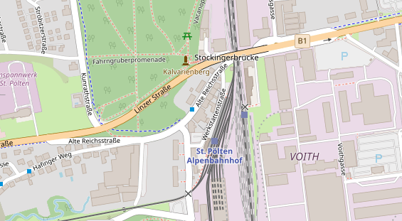 Restaurant auf Karte