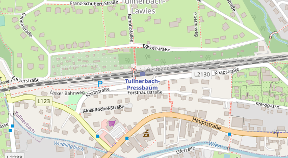 Restaurant auf Karte