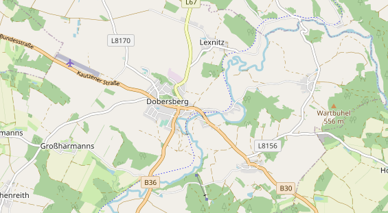 Restaurant auf Karte