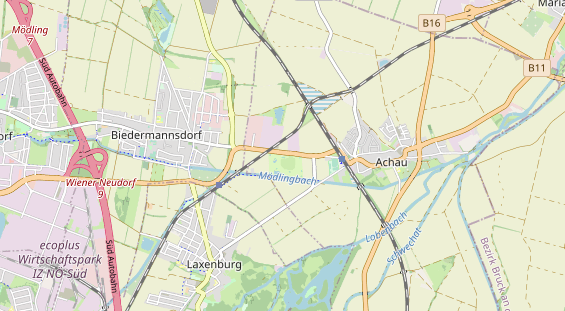 Restaurant auf Karte