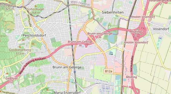 Restaurant auf Karte