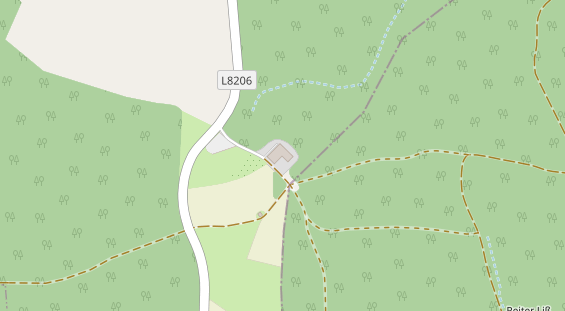 Restaurant auf Karte