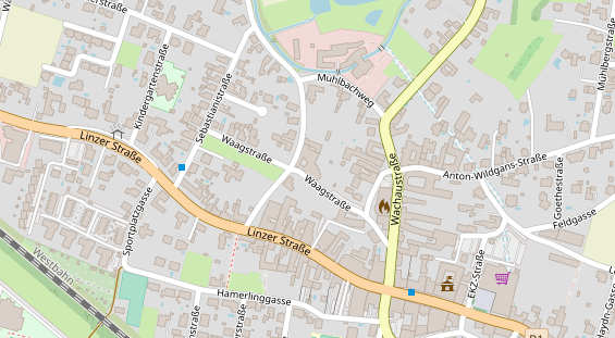 Restaurant auf Karte