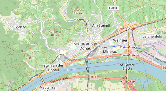 Restaurant auf Karte