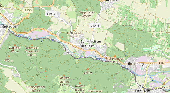 Restaurant auf Karte