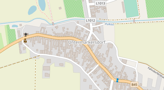 Restaurant auf Karte