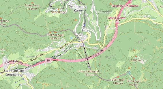 Restaurant auf Karte